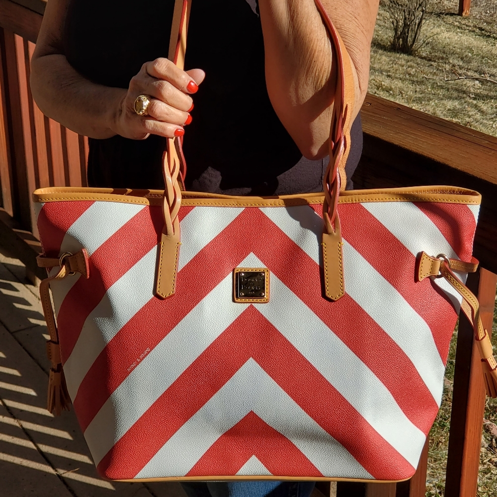 Dooney & Bourke Pebble Leather Satchel